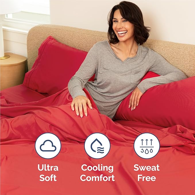 Split King Size 5 Piece Sheet Set - Image 4