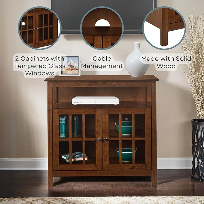 Convenience Concepts Big Sur Highboy TV Stand 36" - Image 5