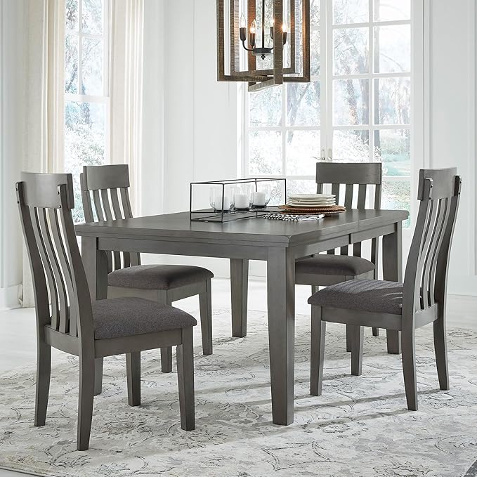 Signature Design by Ashley Hallanden Modern Slat Back 18.63" Dining Room Chair - Image 2