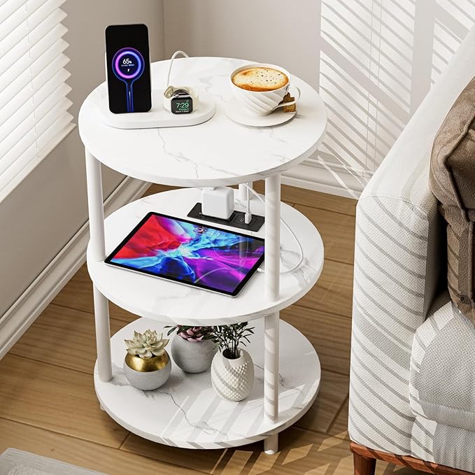 Small Round End Table by XBurmo