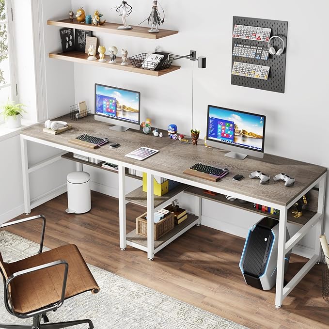 Tribesigns Two Person Desk - Image 3