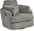 Signature Design by Ashley Tie-Breaker Casual Manual Press-Back Swivel Glider by SignatureDesignbyAshley