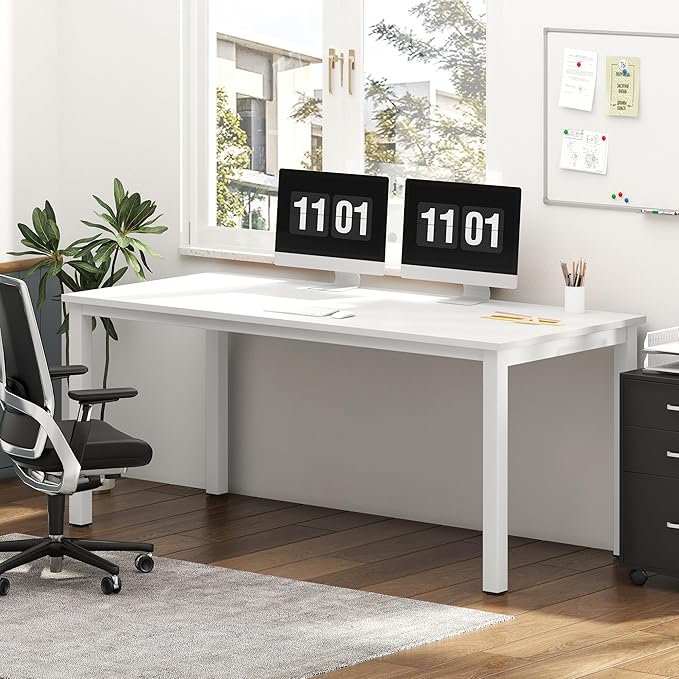 Need Large Computer Desk 70.8 x 31.5 inches Conference Table Large Office Desk - Image 8
