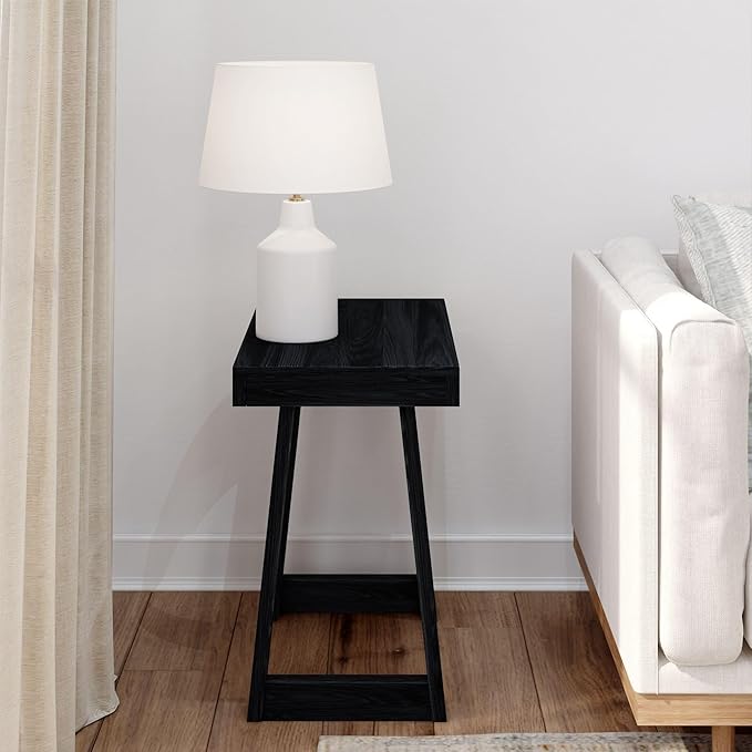 Plank+Beam Classic Rectangular Side Table, Slim Side Table - Image 2
