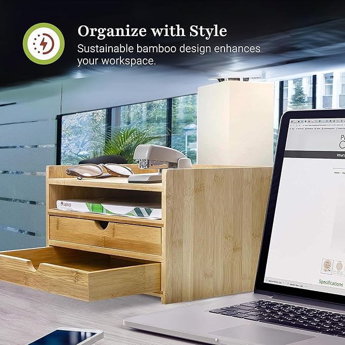 Prosumer's Choice 3-Tier Desktop Organizer, Desk Accessories - Image 3