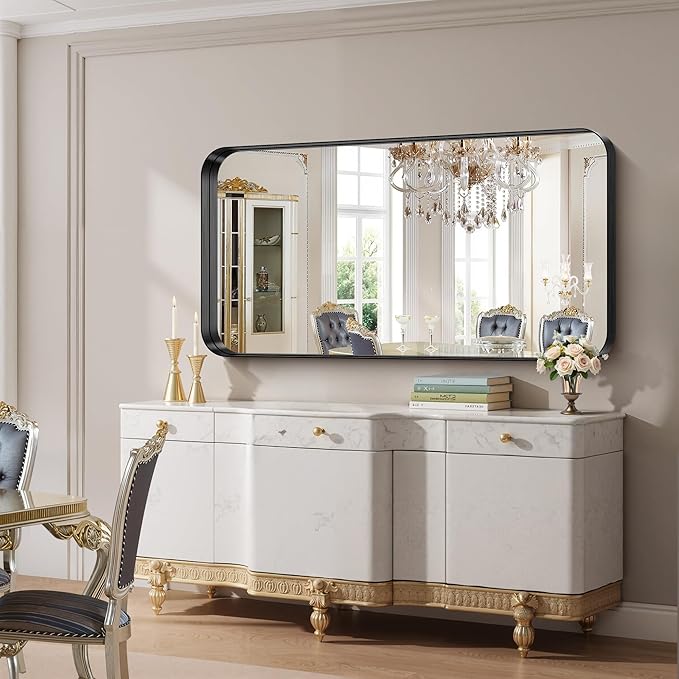 FORBATH 60x30 Inch Large Bathroom Mirror - Image 2