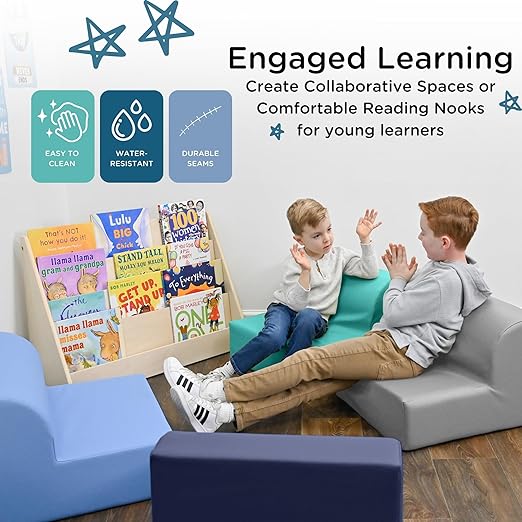 Children's Factory Library Loungers, Flexible Seating Classroom Furniture - Image 4