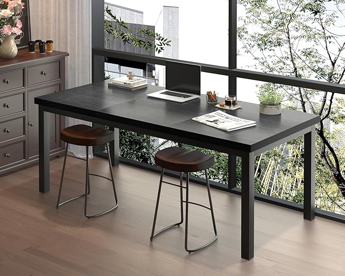 63 Inch Large Computer Desk, Gaming Long Desk - Image 4
