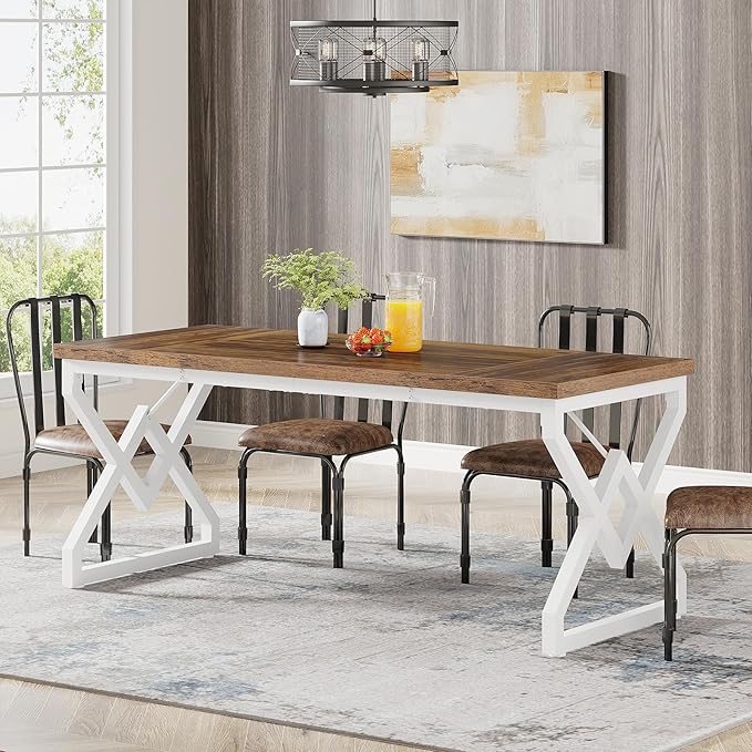 Tribesigns 63 Inch Executive Desk, Large Office Desk - Image 8