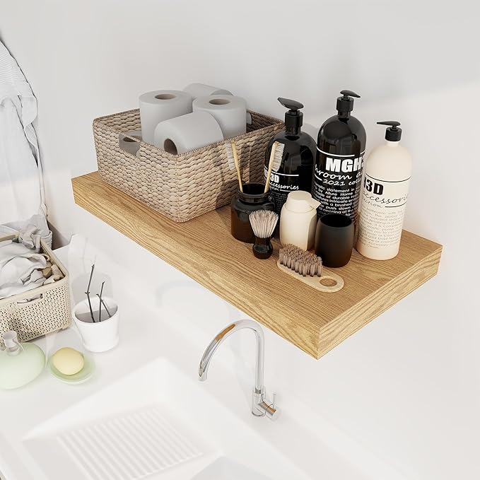 12 Inch Deep Floating Shelves, 24 x 12 Floating Shelf - Image 7