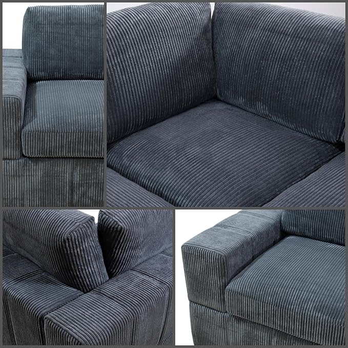L Shaped Sectional Couches for Living Room, Modular Sectional Sofa - Image 5