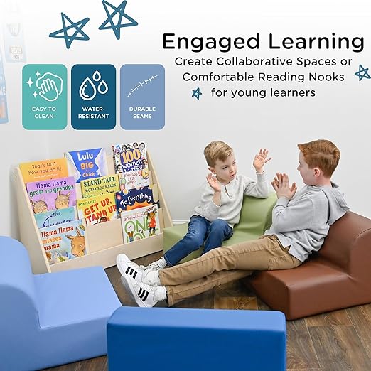 Children's Factory Library Loungers, Flexible Seating Classroom Furniture - Image 4