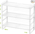 Expandable Stackable Aadjustable Shoe Rack Pantry Shelf by JOJOCROSSHIGHQUALITYLIFE
