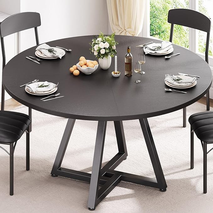 42“ Round Kitchen Dining Room Table by JOCOEVOL