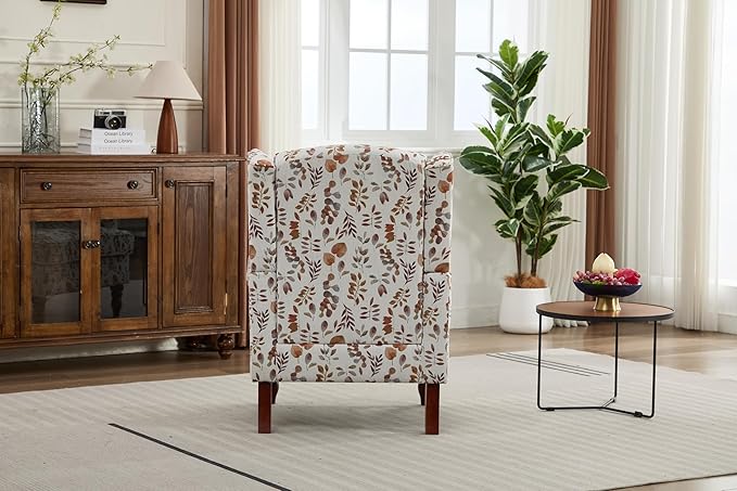 Ball & Cast Modern Accent Chair, Comfy Upholstered Armchair - Image 4