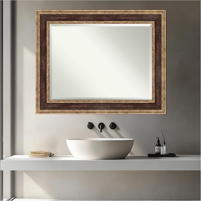 Amanti Art Bronze Bathroom Mirror - Image 5
