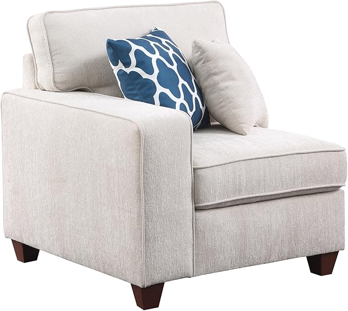 127" L-Shaped Sectional Couch - Image 10