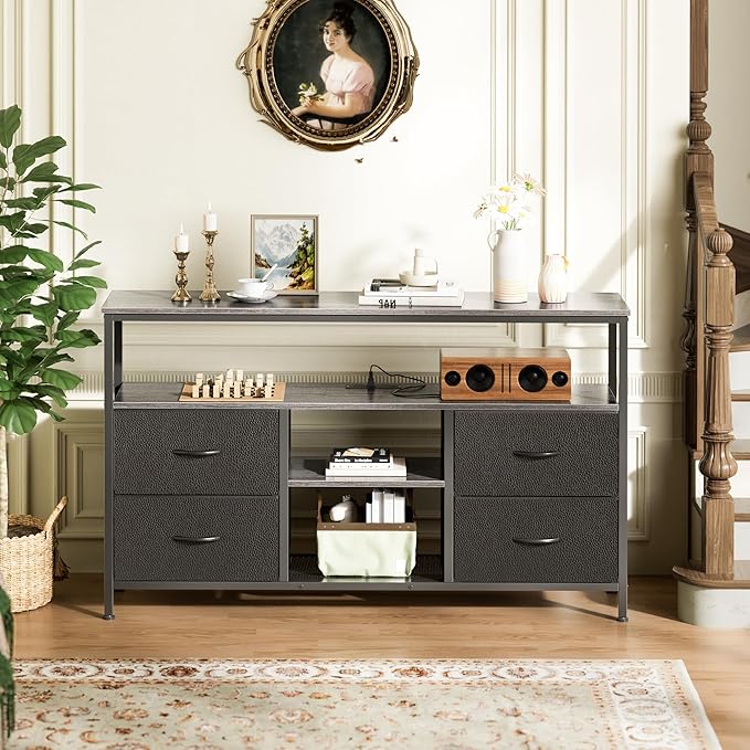 Huuger 47 Inch TV Stand Dresser - Image 4