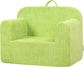 Kids Sofa, 2-in-1 Comfy Toddler Couch, Soft Sherpa Fold Out Toddler Chair by Getifunkidspetssofachairs