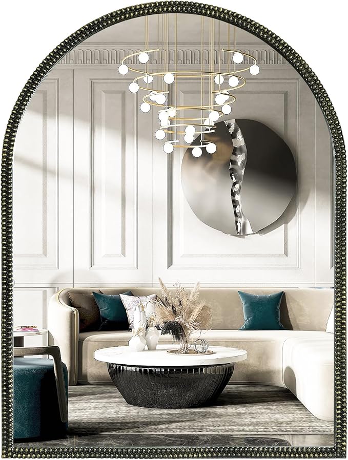 WallBeyond Black Vintage Mirror by WallBeyond