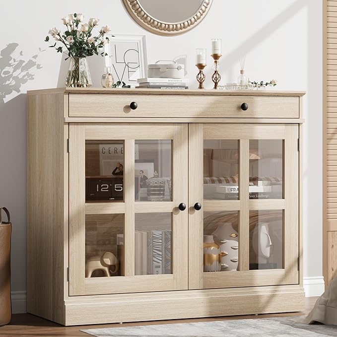 GarveeHome 35.4" Sideboard Buffet Cabinets by GarveeHome