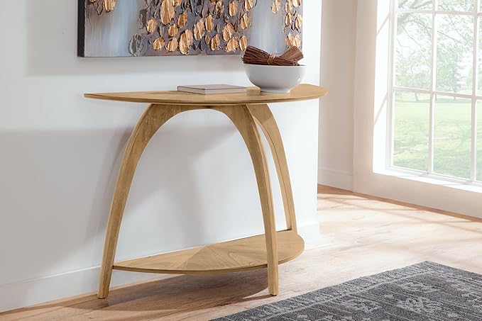 Martin Svensson Home LAX Half-Moon Sofa Console Table - Image 9