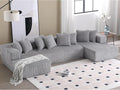 Free Combination Cloud Boneless Modular Sectional Sofa by Unknown