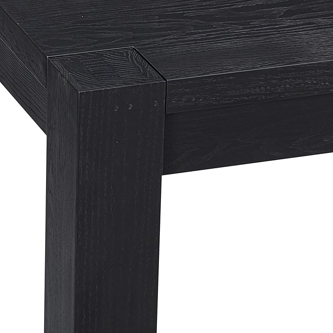 NTC Block 71 Inch Modern Farmhouse Dining Table, Rectangular Dinner Table - Image 5