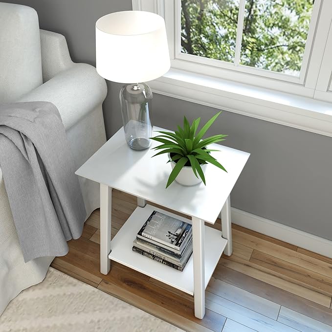 Plank+Beam Wooden Side Table - Image 6