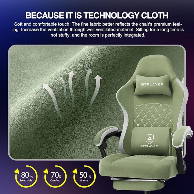 GTPLAYER Gaming Chair, Computer Office Chair - Image 6
