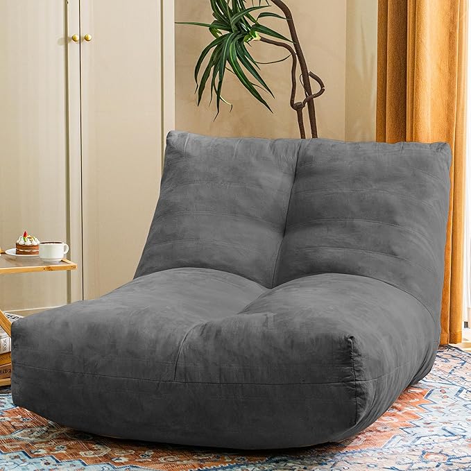 Bean Bag Chair Lazy Bean Bag Sofa, Floor Beanbag Chairs by Cvortll