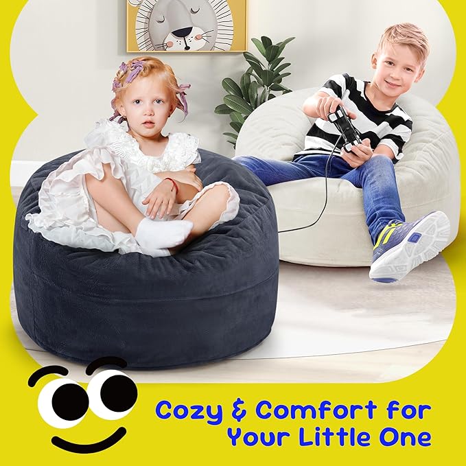 Hobestluk Bean Bag Chairs 2.5FT Beanbag Chair - Image 6
