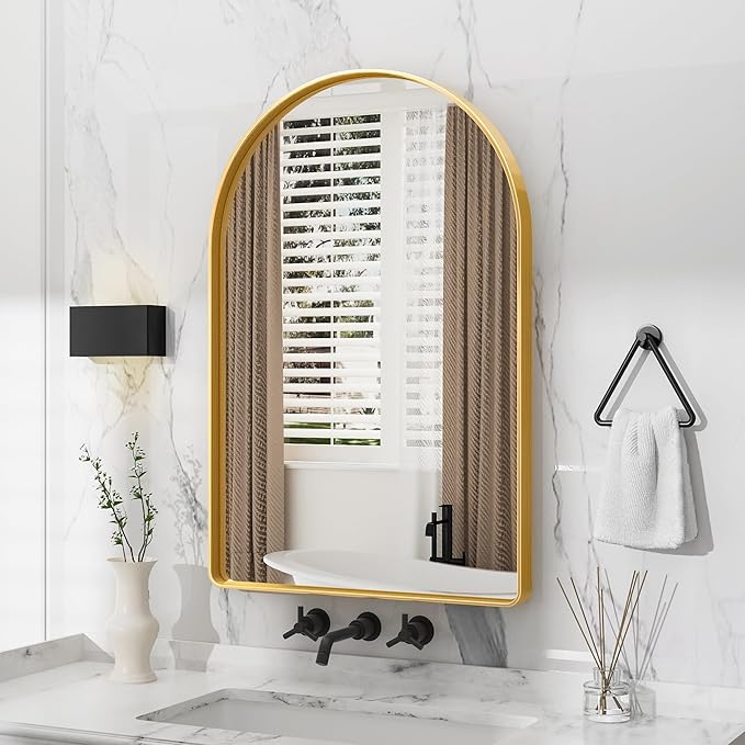 Suidia 24" x 36" Bathroom Mirror, Bathroom Vanity Mirror Metal Framed, - Image 2