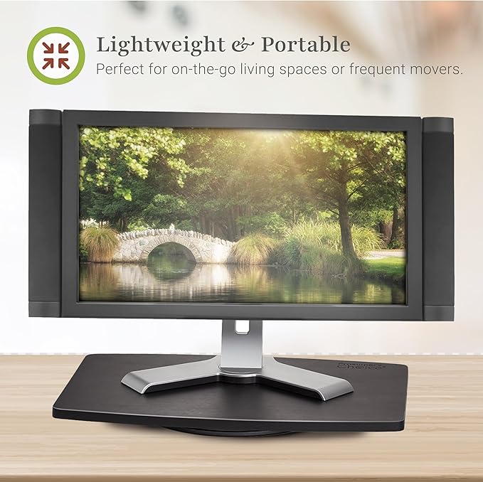 Prosumer's Choice Wooden TV Swivel Stand - Image 6