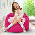 Hobestluk Bean Bag Chairs 2.5FT Bean Bag Chair by YourHomeDeservesMore