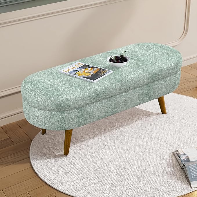 NicBex Ottoman Bench with Storage - Image 6
