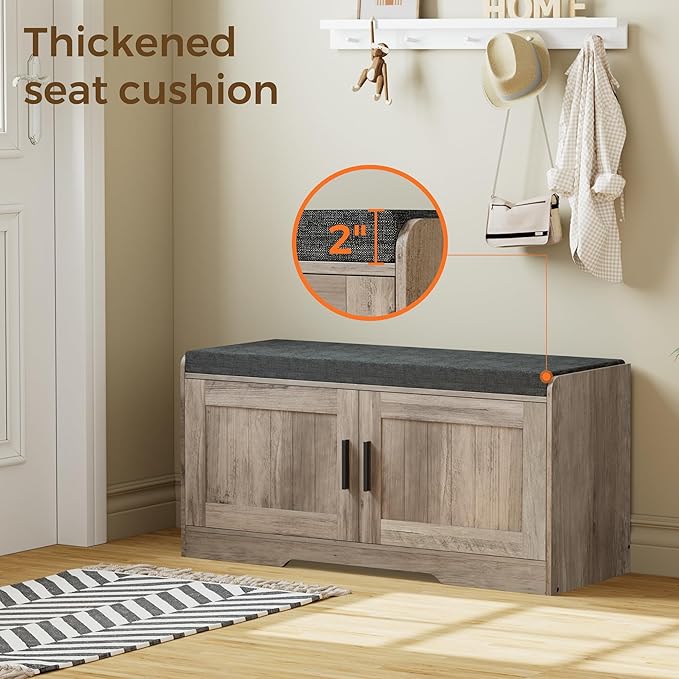 2-Tier Storage Bench, Shoe Bench - Image 4
