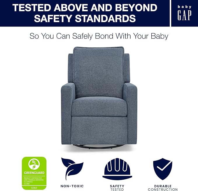 Delta Children babyGap Harlowe Power Recliner - Image 7