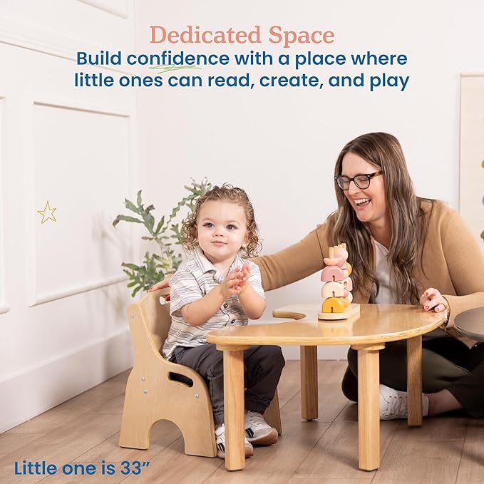 ECR4Kids Little Learner Table and Chair Set, Kids Furniture - Image 3