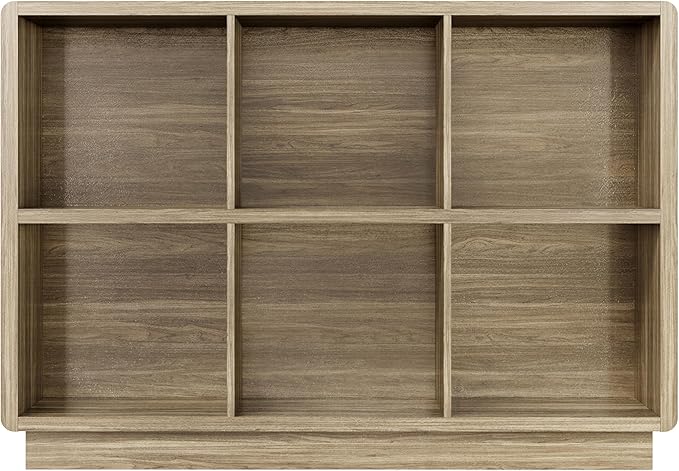 ChooChoo 6 Cube Storage Organizer, Wooden Bookcase - Image 9