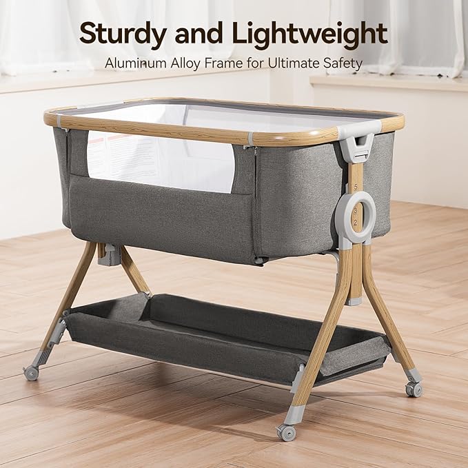 Larex Baby Bassinet Bedside Sleeper - Image 5