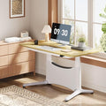 COLAMY Electric Adjustable Standing Desk – 48 x 28 Inch Sit Stand Desk by COLAMYINC