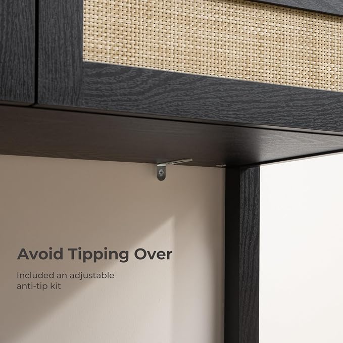 SICOTAS Black Console Table - Image 5