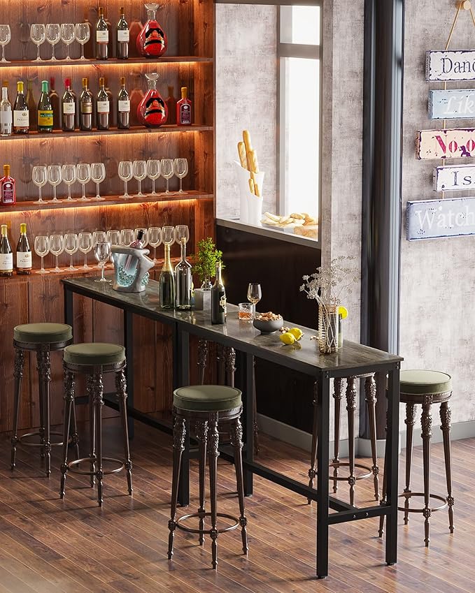 Teraves Bar Table, Bar Height Pub Table, Counter Height Table - Image 9