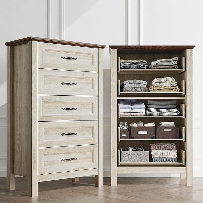 LINSY HOME Tall Dresser for Bedroom - Image 4