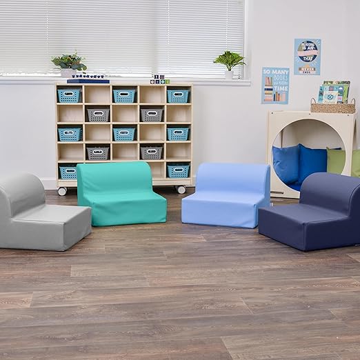 Children's Factory Library Loungers, Flexible Seating Classroom Furniture - Image 7