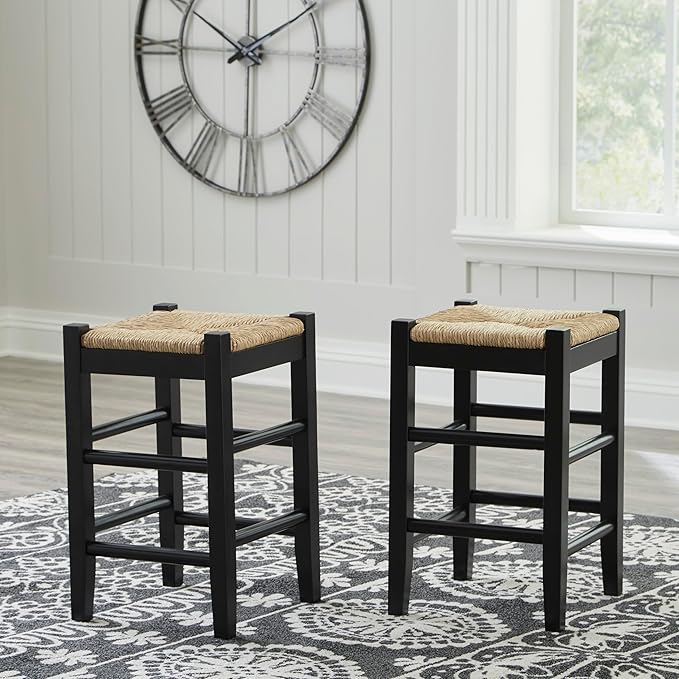 Signature Design by Ashley Mirimyn Farmhouse 23.63" Counter Height Bar Stool - Image 2