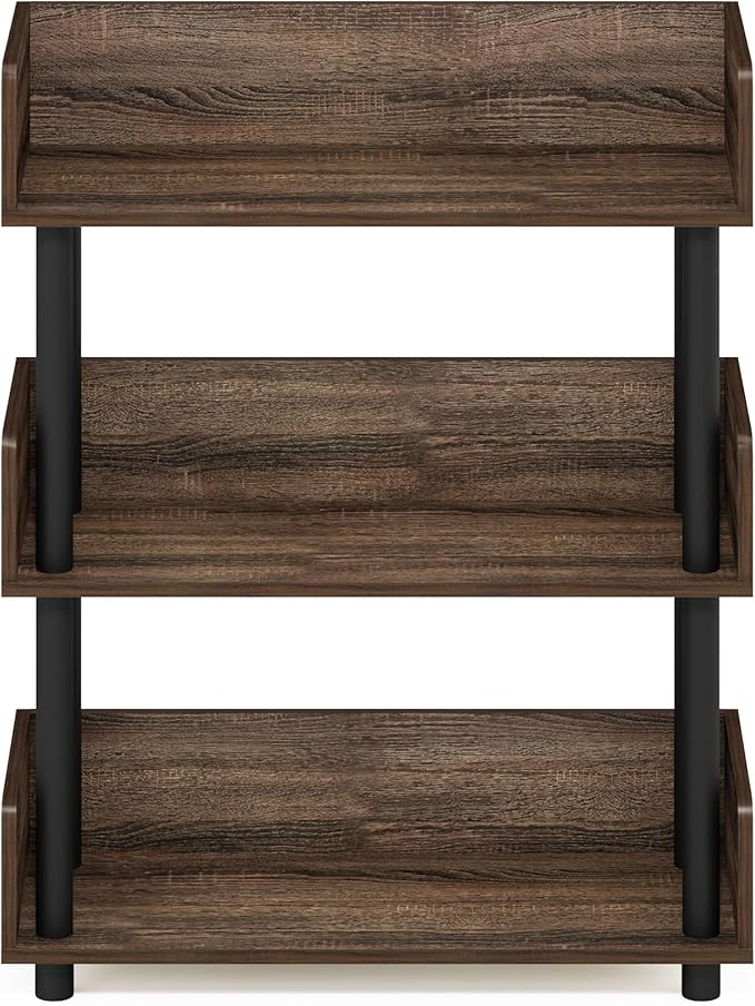 Furinno Turn-N-Tube 3-Tier Multipurposes Display Rack, Open Shelf Rack/Storage - Image 6