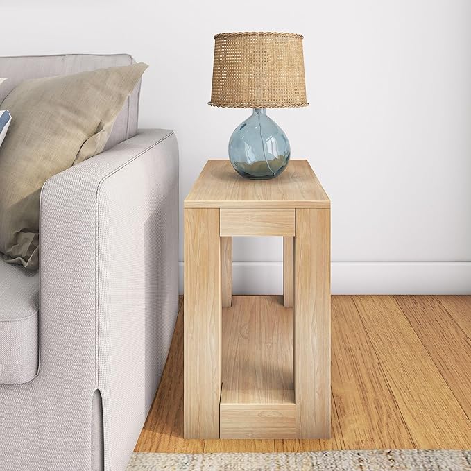 Plank+Beam Modern Rectangular Side Table - Image 3