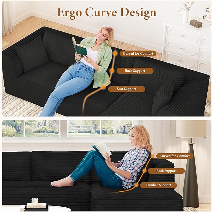 Vesgantti 106" Modular Sectional Sofa - Image 8